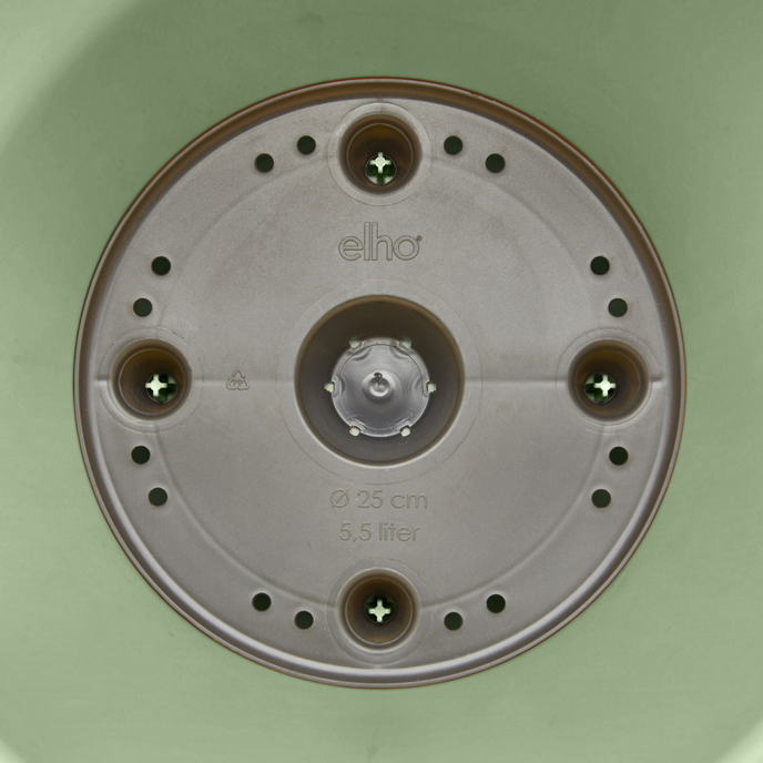 loft urban rond 25cm pistachegroen